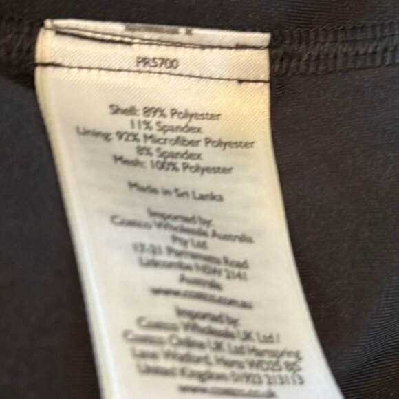 Eddie Bauer Womens Black Skort Size 10 Polyester Blend - Picture 3 of 10